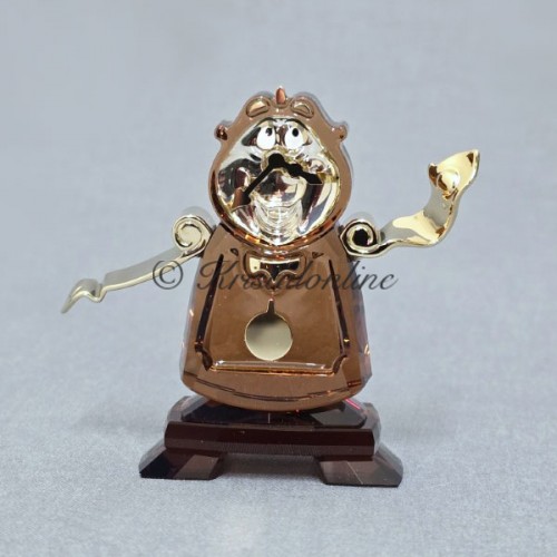 Swarovski Disney Cogsworth beeldje – Belle en het Beest jubileum