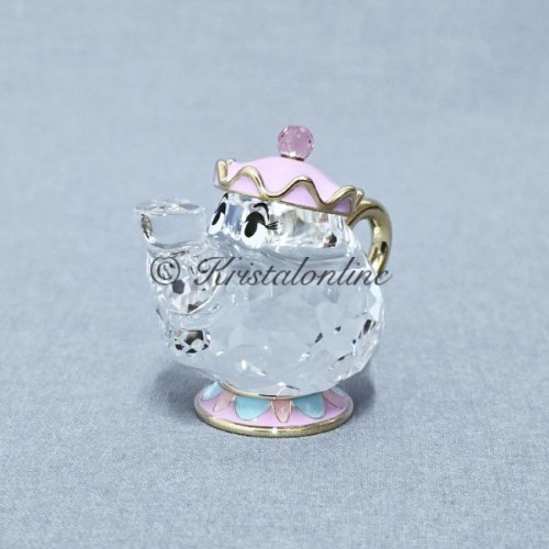 Swarovski Disney Mrs. Potts beeldje – Belle en het Beest jubileum