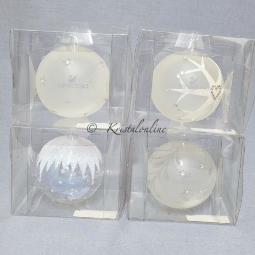 Kerstballen set van 4 - Kristallwelten