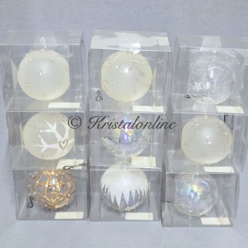Kerstballen set van 9 - Kristallwelten