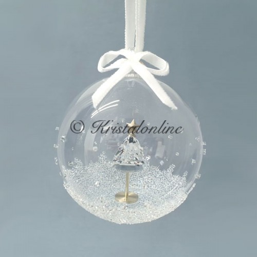Swarovski Kristal | Silver Crystal | Kerst | Kerstbal Ornament - Jaarlijkse Editie 2021 | 5596399