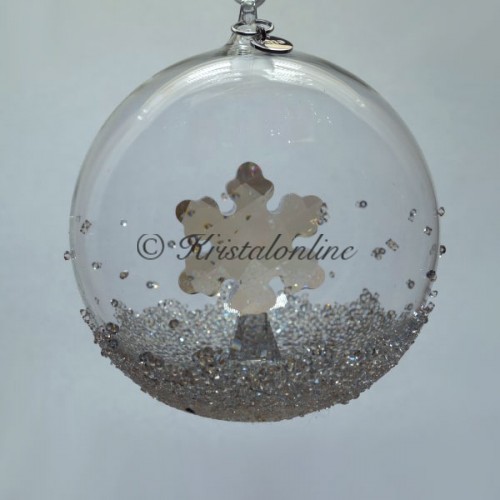 Swarovski Kristal | Silver Crystal | Kerst | Kerstbal Ornament - Jaarlijkse Editie 2019 | 5453636