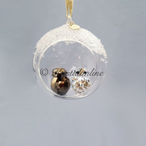 Swarovski Kristal | Silver Crystal | Kerst | Holiday Magic - SCS - Kerstbal Ornament - Jaarlijkse Editie 2022 | 5628005
