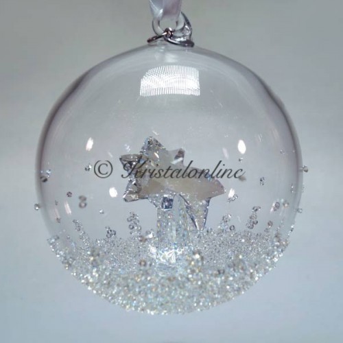 Swarovski Kristal | Silver Crystal | Kerst | Kerstbal Ornament - Jaarlijkse Editie 2018 | 5377678