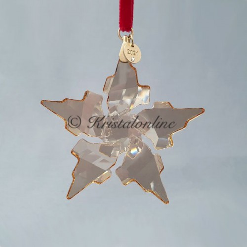 Swarovski Kristal | Kerst | Kerst Ornamenten | Kerstster - Jaarlijkse Editie 2021 - Feestelijk Ornament - Golden Shadow | 5583847