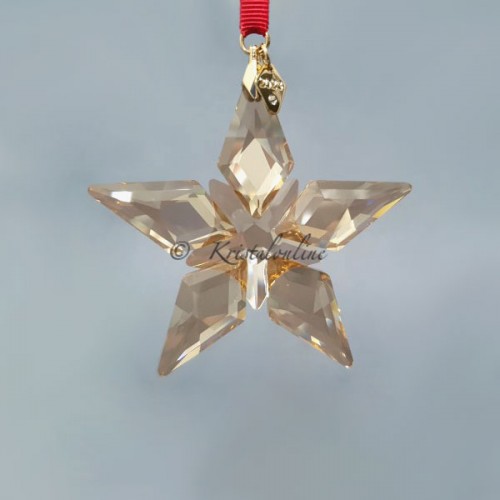 Swarovski Kristal | Kerst | Kerst Ornamenten | Kerstster - Jaarlijkse Editie 2023 - Feestelijk Ornament - Golden Shadow | 5648746