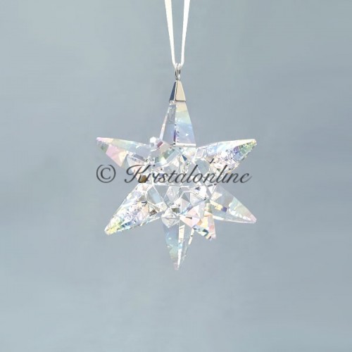 Swarovski Kristal |Kerst | Kerst Ornamenten | Kerst Ornament - 3D Ster - Shimmer - Middel | 5545450