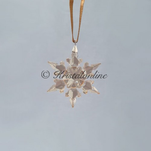 Swarovski Kristal | Kerst | Kerst Ornamenten | Kerstster - Klein - 2020 - Golden Shadow | 5489198