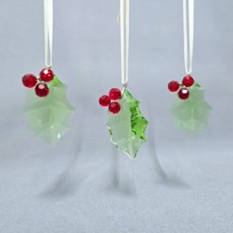 Hulstblad Holly - Set van 3