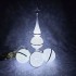 Zeldzame Swarovski Kerstboom Set LED – Europa Exclusief met Kristallen Kerstballen & Piek