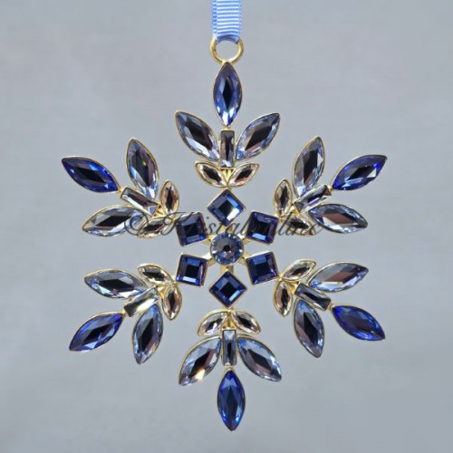 Swarovski Kristal | Silver Crystal | Kerst | Gema | Gema - Kerstornament - Blauw | 5691042