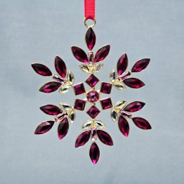 Swarovski Kristal | Silver Crystal | Kerst | Gema | Gema - Kerstornament - Rood | 5691041