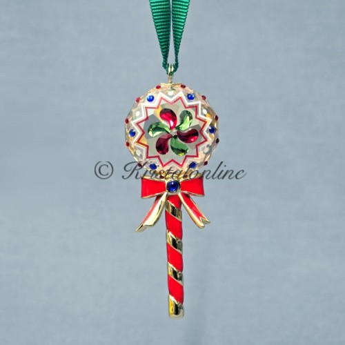 Kristalonline | Swarovski Kristal | Kerst | Holiday Cheers | Holiday Cheers Dulcis - Ornament Lolly | 5684302
