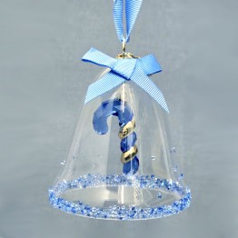 Holiday Cheers Dulcis - Ornament Kerstklok - Blauw