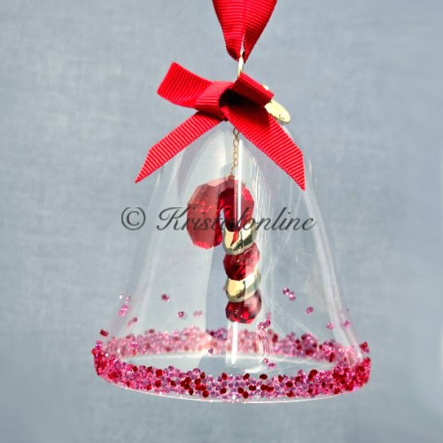 Kristalonline | Swarovski Kristal | Kerst | Holiday Cheers | Holiday Cheers - Dulcis Ornament Kerstklok - Rood | 5688313