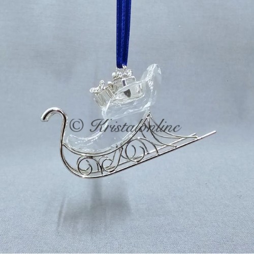 Swarovski Kristal | Kerst | Kerst Ornamenten | Kerst Ornament - Arreslee Zilver | 718995