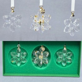 Swarovski Annual Edition 3D Ornament Set 2026 sneeuwvlokken 5731943