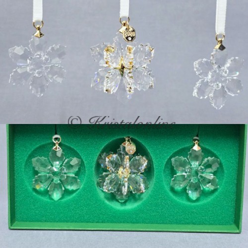 Swarovski Annual Edition 3D Ornament Set 2026 sneeuwvlokken 5731943