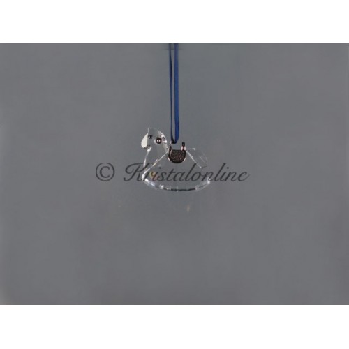 Hobbelpaard zilver