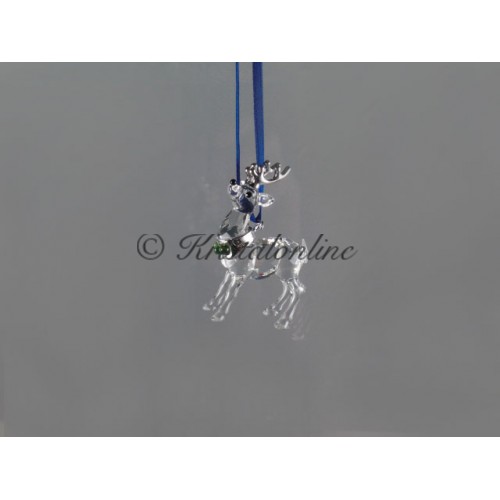 Rendier ornament rhodium