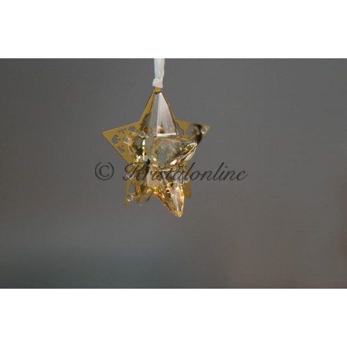 Kerstornament Ster, Golden Shadow - zonder doos en cert.