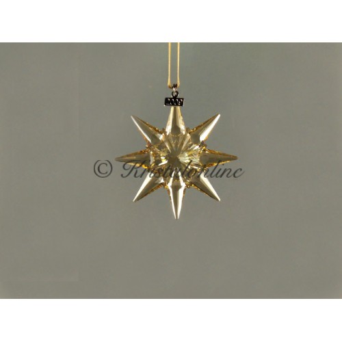 Swarovski Kristal | Kerst | Kerst Ornamenten | Kerstster - Jaarlijkse Editie 2009 - SCS - Golden Shadow | 1026761