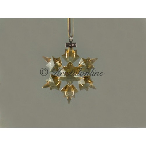Swarovski Kristal | Kerst | Kerst Ornamenten | Kerstster - Jaarlijkse Editie 2010 - SCS - Golden Shadow | 1054560