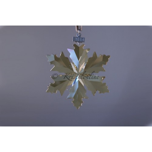 Swarovski Kristal | Kerst | Kerst Ornamenten | Kerstster - Jaarlijkse Editie 2014 - SCS - Golden Shadow | 5059027