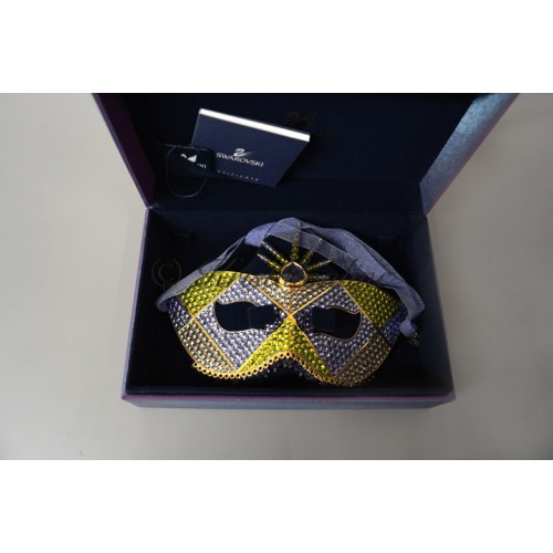 Masker geel en lila
