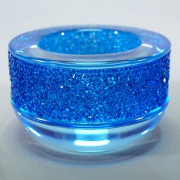 Shimmer Theelicht Capri Blauw