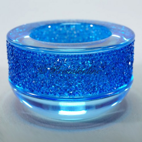 Shimmer Theelicht Capri Blauw