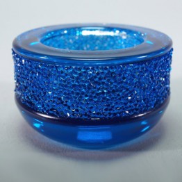 Shimmer Theelicht Donker Blauw