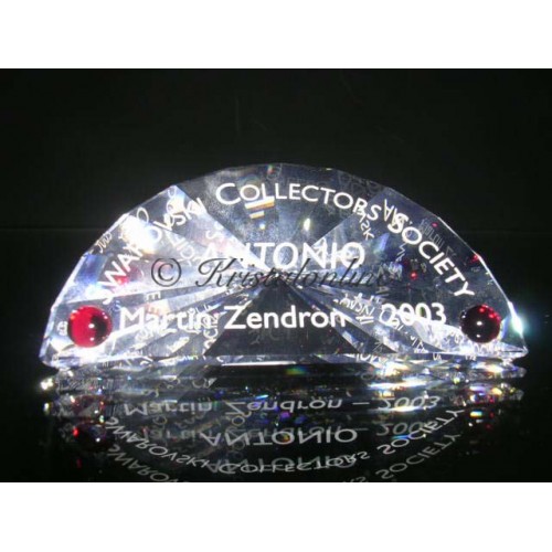 Titel Plaquette 2003 Antonio