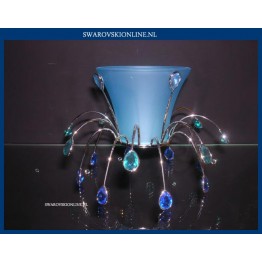 Theelicht jewels blauw