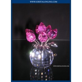 Vaas Roze Tulpen