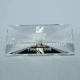 Titel Plaquette 1996-1998 Fabelachtig dierenrijk