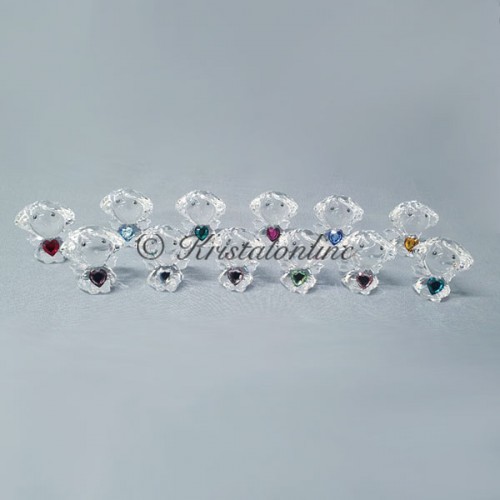 Swarovski Kristal | Kerst | Online Editie | Engelen | Geboorte Engel Set van 12 | L.E. 2014 