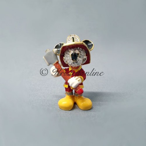 Kristalonline | Swarovski Kristal | Disney | Arribas | Mickey Mouse - Brandweerman - Klein | AB7409055360301