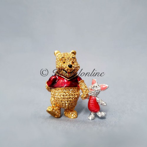 Kristalonline | Swarovski Kristal | Disney | Arribas | Winnie de Poeh en Knorretje | AB14012009
