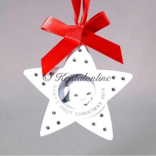 Baby's eerste kerstornament 2014